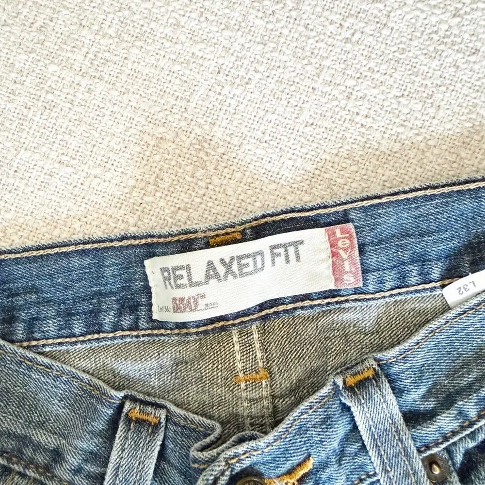 Levis 550 Relaxed Fit Straight Leg Jeans Sz 32x32